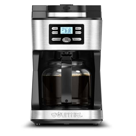 Read More. . Gourmia grind and brew coffee maker